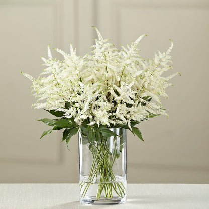 White Astilbe Bouquet – FRUIT & FLOWER CREATIONS, Portland OR